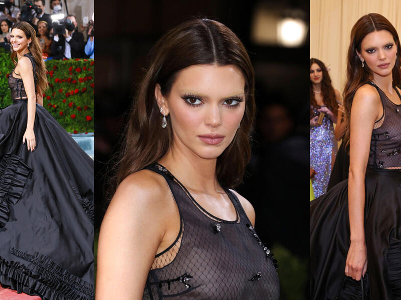 Kendall Jenner in Prada.