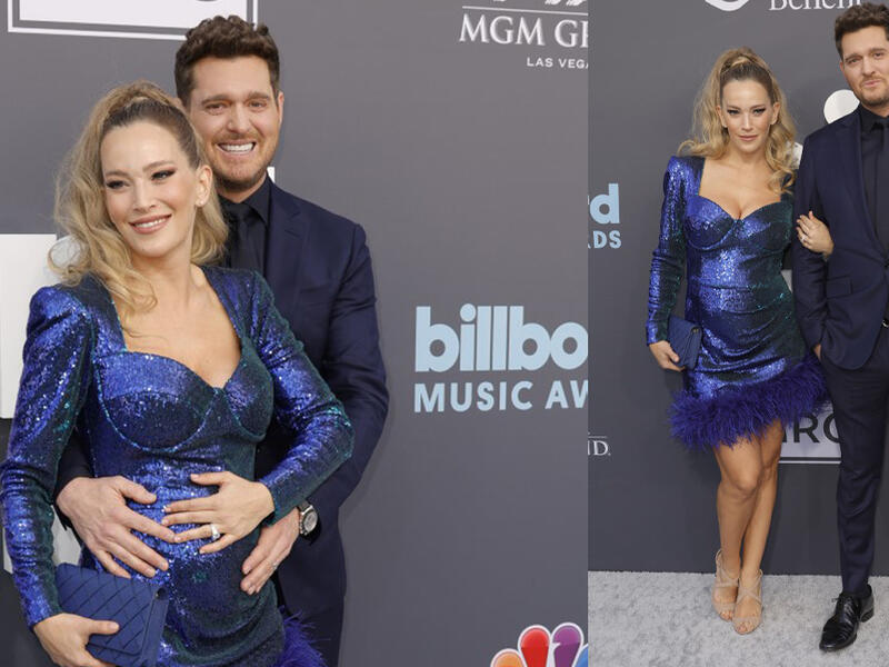 Michael Bublé and Luisana Lopilato