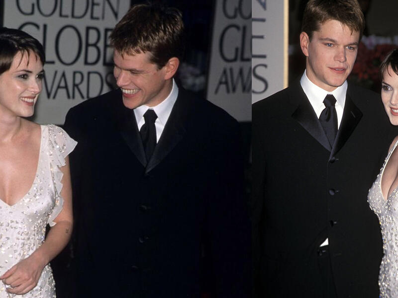 Winona Ryder and Matt Damon
