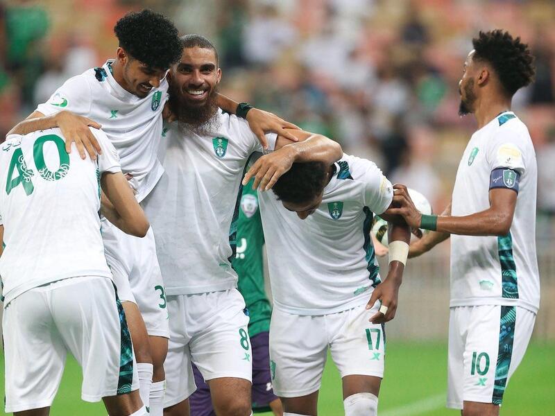 الأهلي يتفوق على الخلود (المصدر: الأهلي السعودي)
