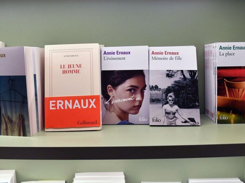 Sales of her books sore as Ernaux gets Nobel 