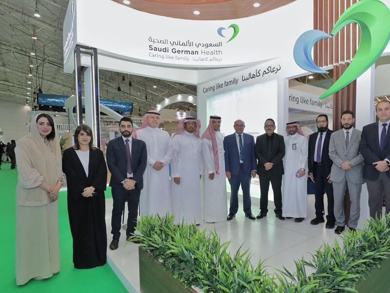 Saudi German Health Showcases Its Transformational Journey at Global Health Exhibition 2022