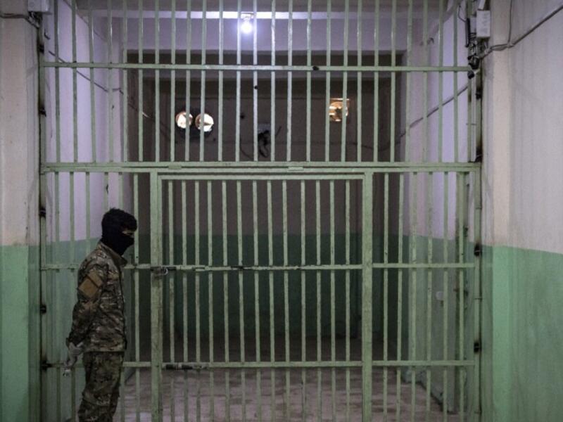Inside a Syrian prison