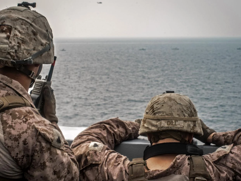 In the Gulf 