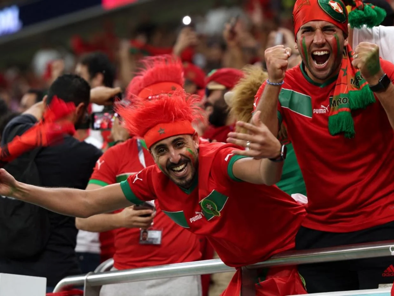 Moroccan fans
