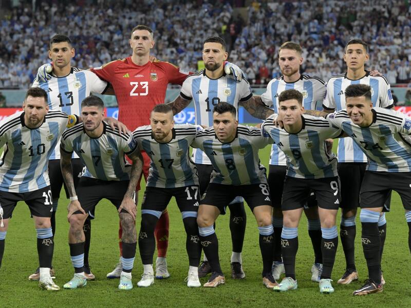 منتخب الأرجنتين (المصدر: أ ف ب)