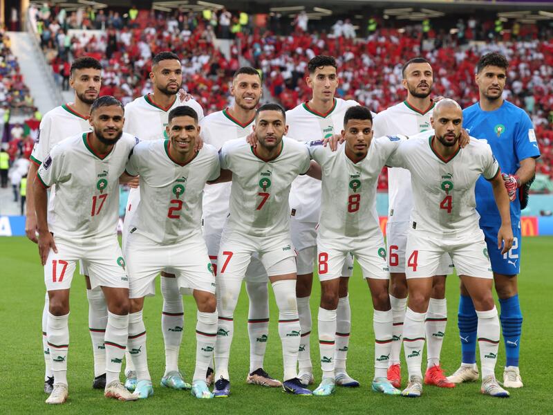 منتخب المغرب (المصدر: أ ف ب)