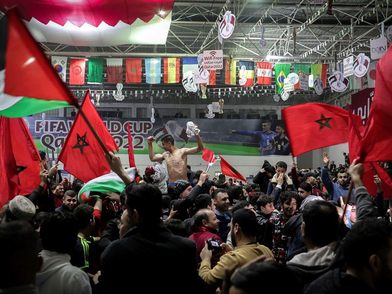 Morocco fans