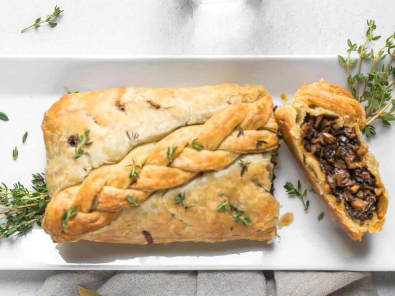 باف باستيري بحشوة الفطر واليقطين