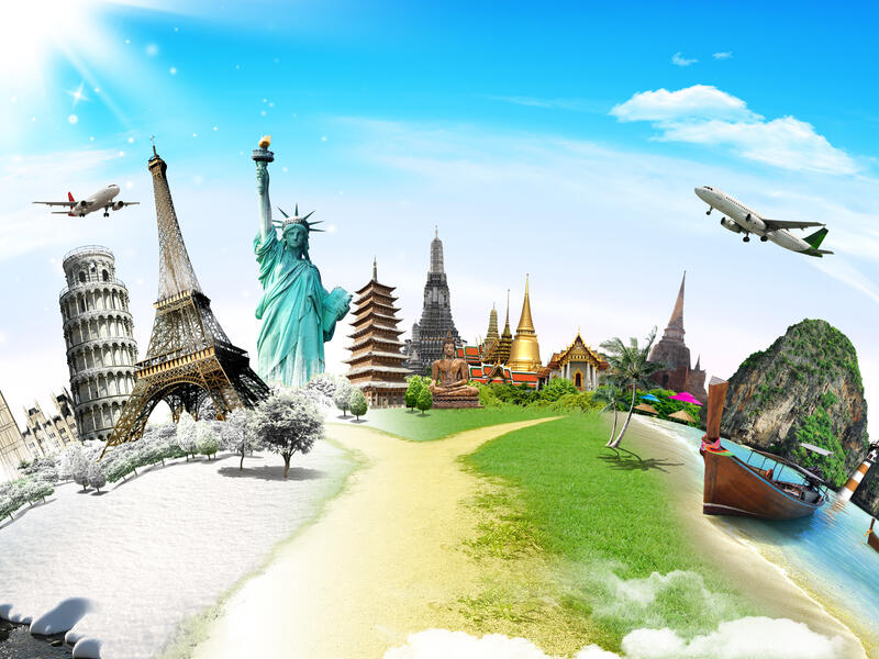 International travel growth