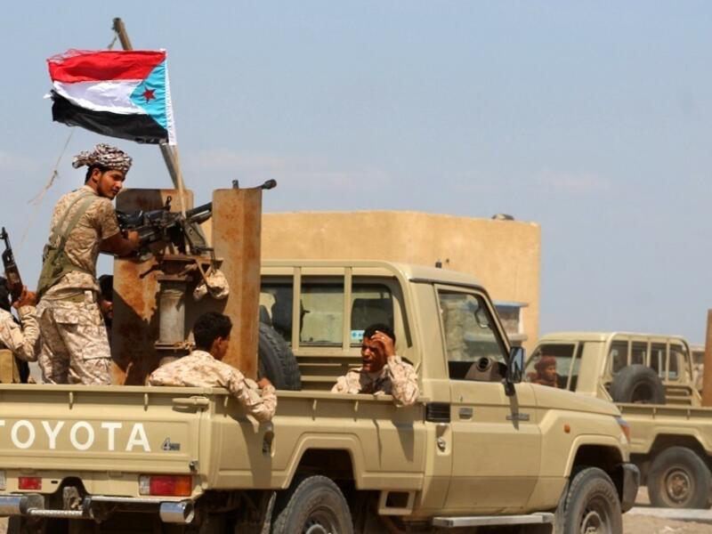 عناصر من قوات المجلس الانتقالي في اليمن