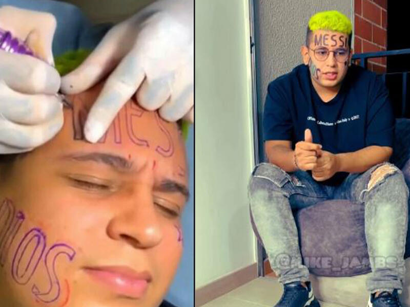 Messi tattoo