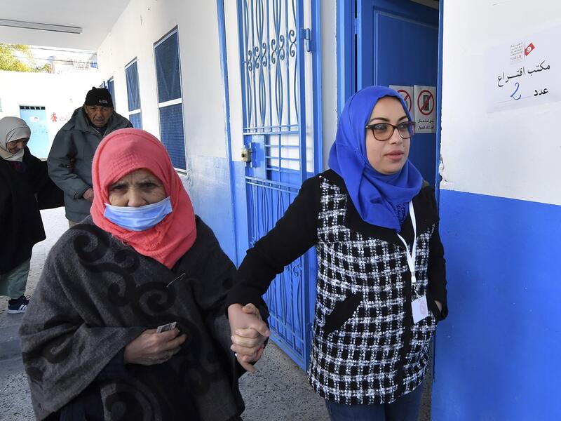 Tunisian voter 