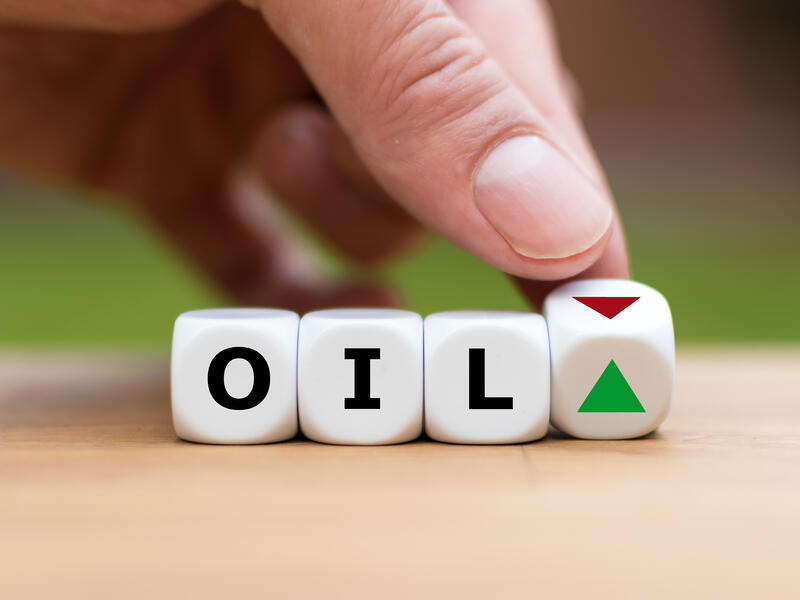 Oil rises