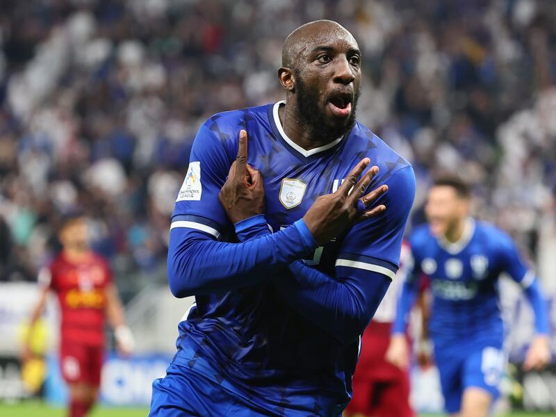 ماريغا يهدي الهلال بطاقة العبور (المصدر: أ ف ب)