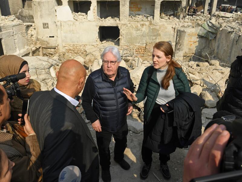 Aleppo devastation 