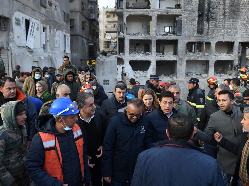 Aleppo devastation