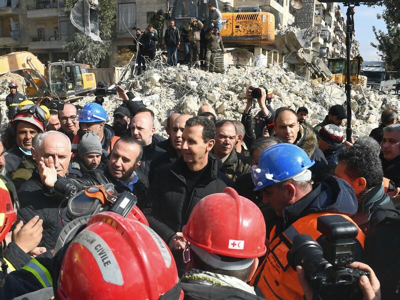 Devastation in Aleppo 