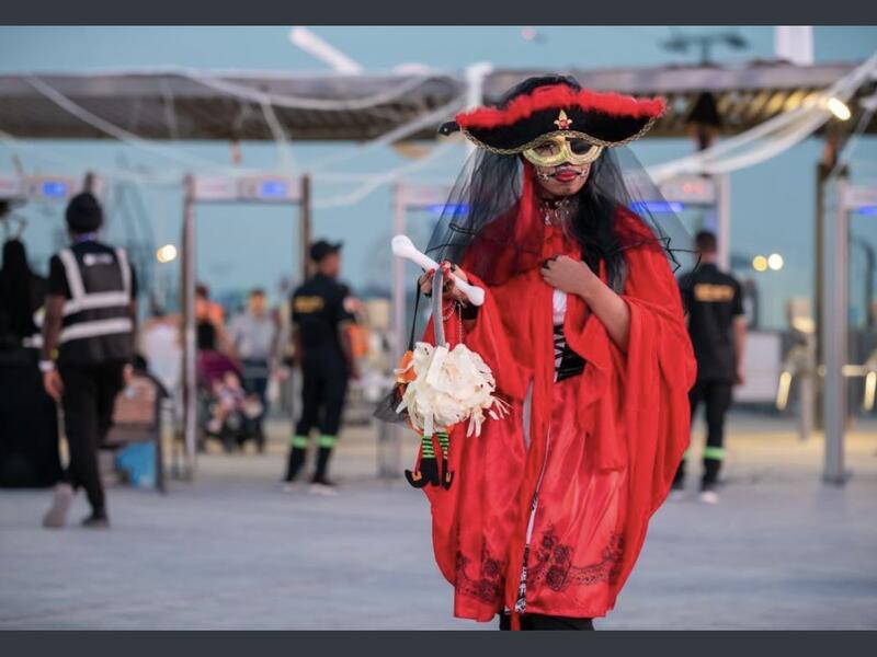 Saudi costumes party 