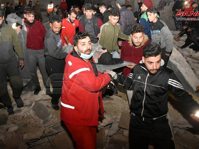 Earthquake felt in Syria