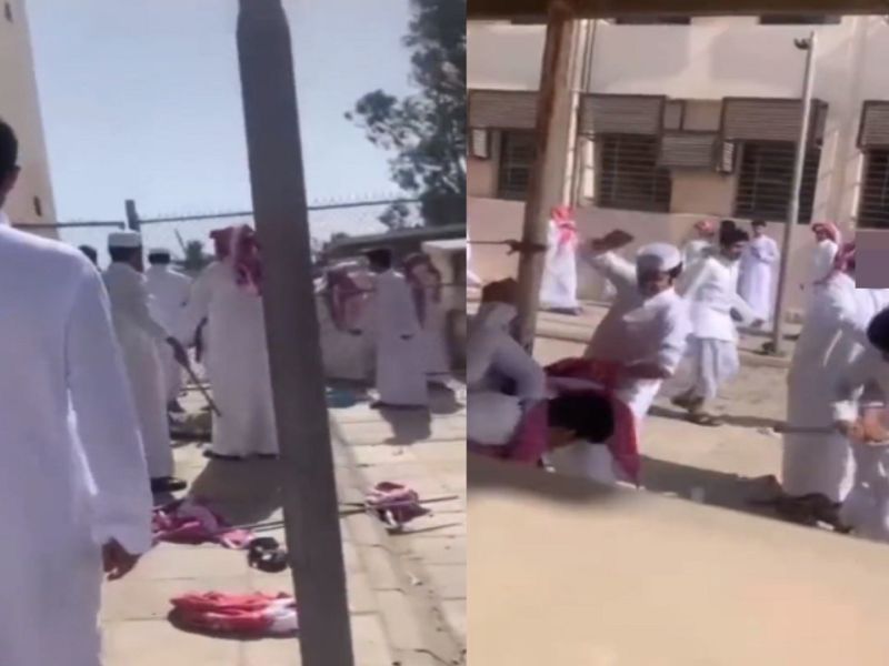 مضاربة جماعية في مدرسة بالسعودية