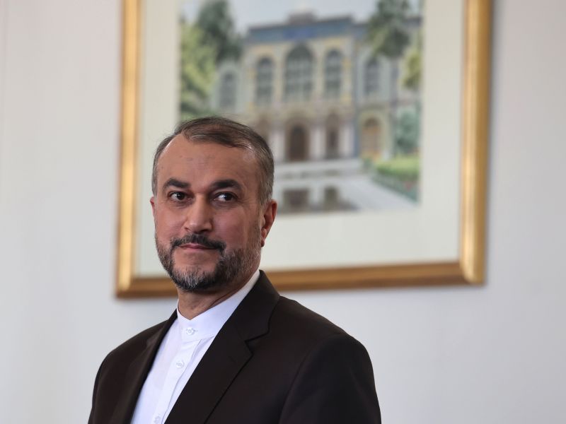 Iranian Foreign Minister Hossein Amir-Abdollahian