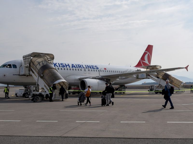 Turkish airlines flight