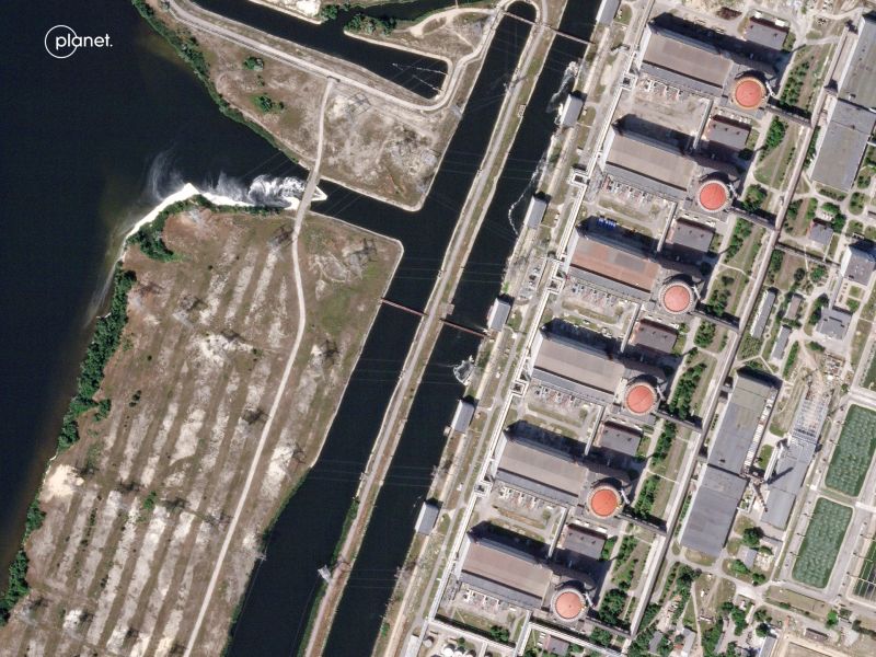 Zaporizhzhia nuclear power planet