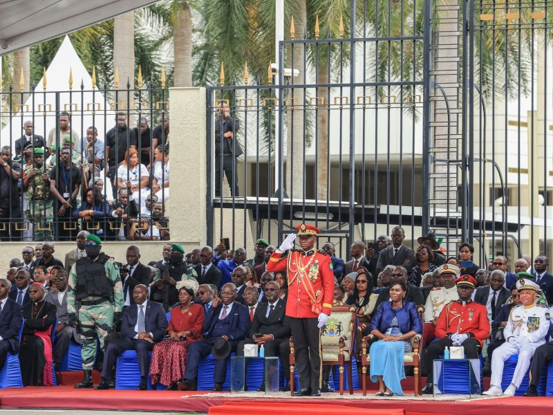 Gabon interim president