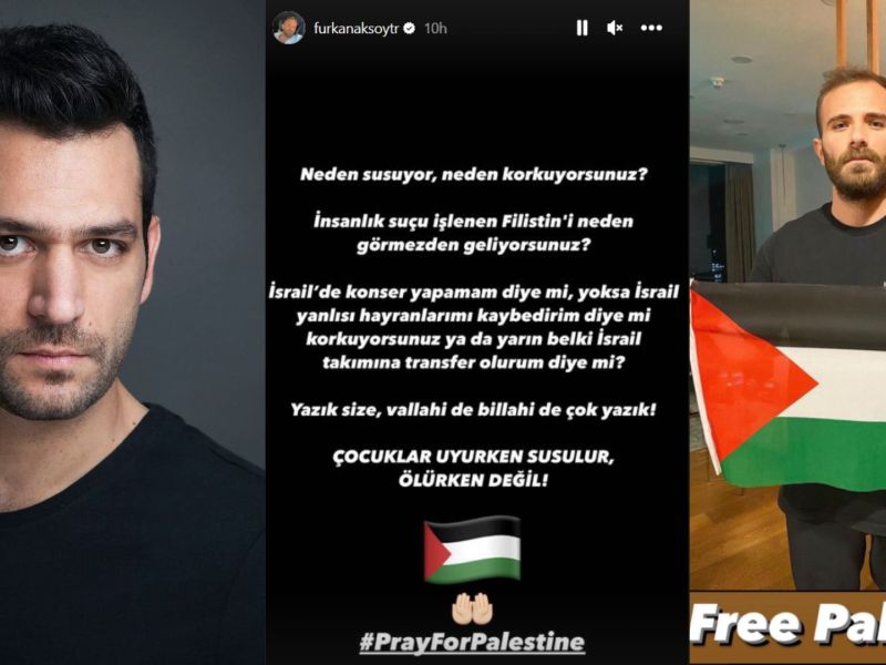 أبرزهم مراد يلدريم وفرقان أكسوي نجموم تركيا يعلنون تضامن كامل مع فلسطين