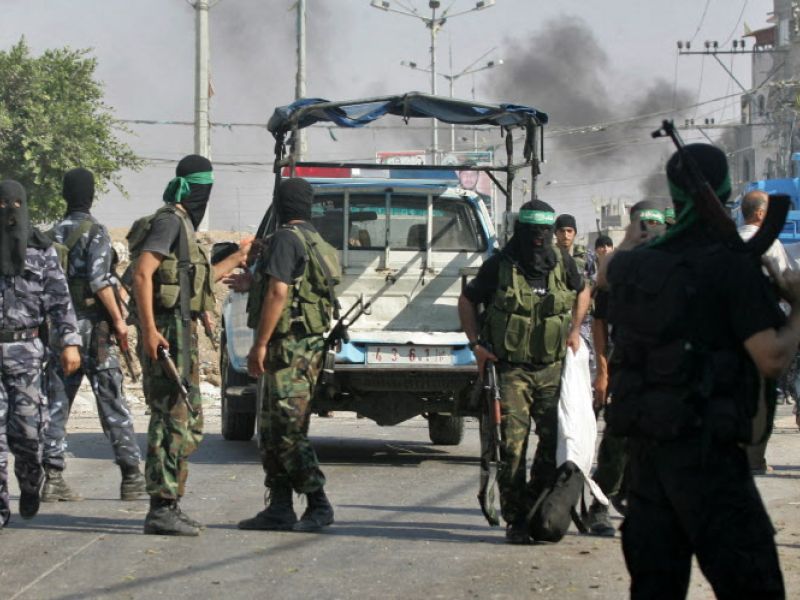 Palestinian Hamas security forces