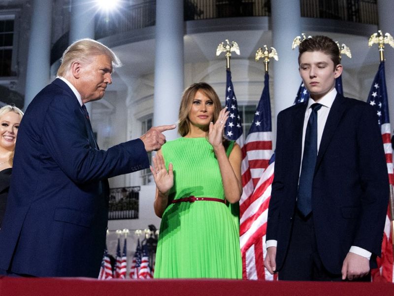 Donald Trump, son Barron