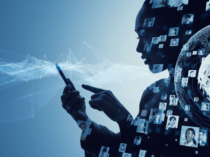 Social media concept