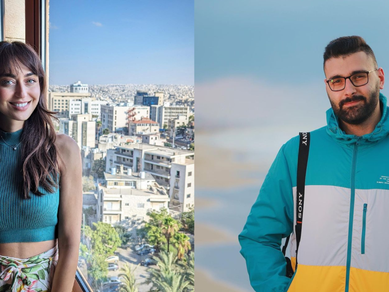 فايا يونان ومعتز العزايزة 