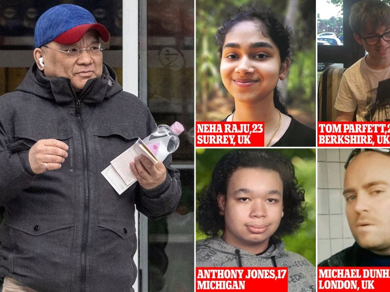Canadian cook Kenneth Law, 58, faces 14 second-degree murder charges for selling suicide kits. (The Canadian Press/ HO-Peel Regional Police) 