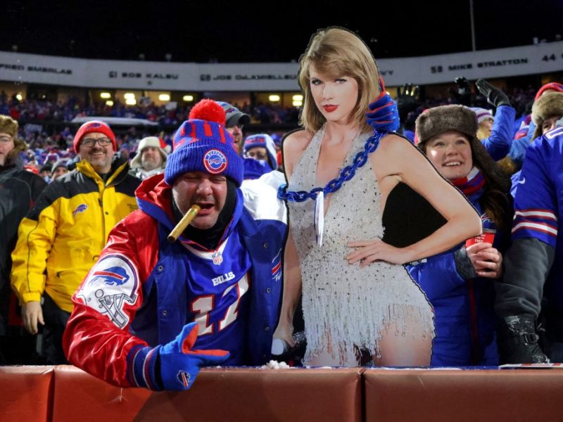 AI pictures abuse of Taylor Swift sparks outrage and support from fans and celebrities. (Timothy T Ludwig/ AFP)