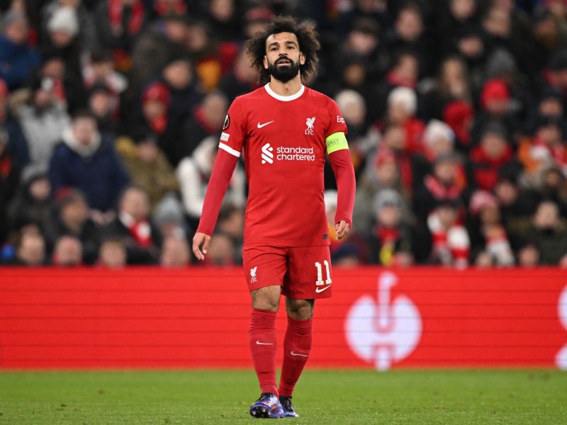 محمد صلاح (Photo by Oli SCARFF / AFP)