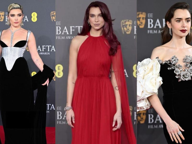 أناقة النجمات في حفل 2024 Baftas خاطفة...إليكي أجمل إطلالاتهن