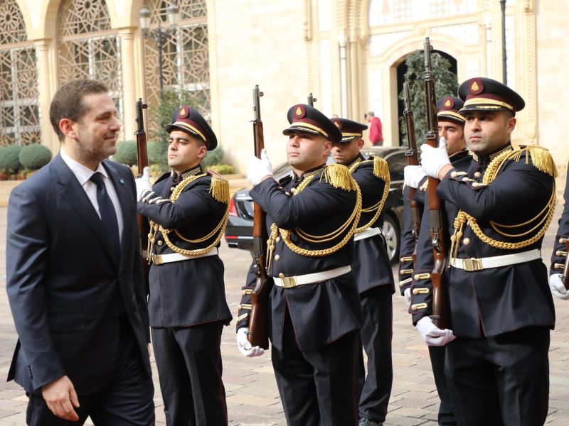 Lebanese former prime minister Saad Hariri