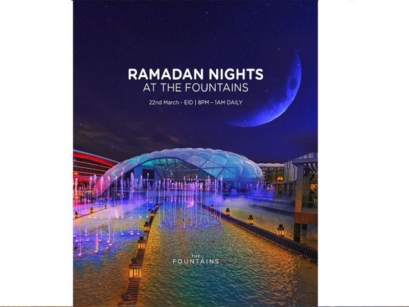 Ramadan experiences to enjoy at The Fountains at Yas Mall