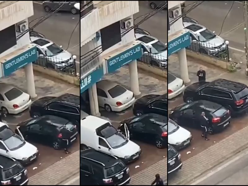 مجهولان يتبادلان إطلاق النار في حي الأمريكان في لبنان