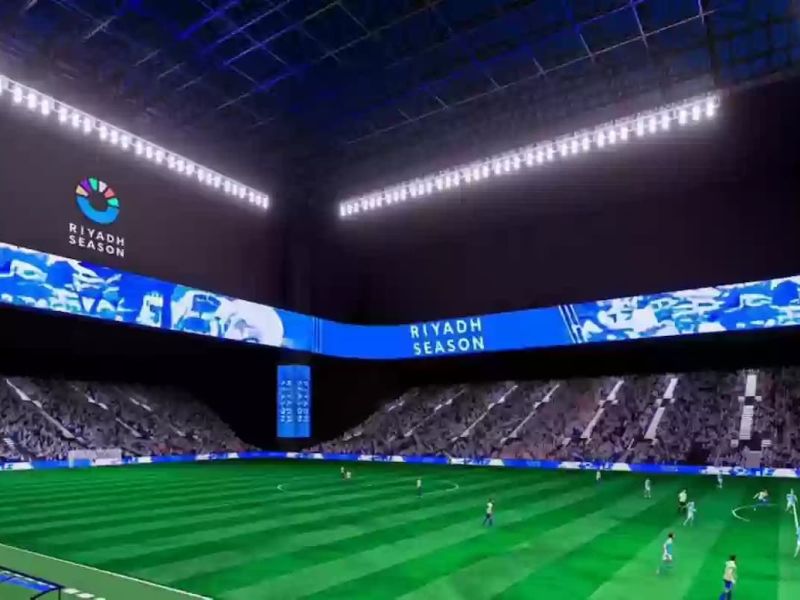 محترفا النصر والهلال بالأحضان في المملكة آرينا