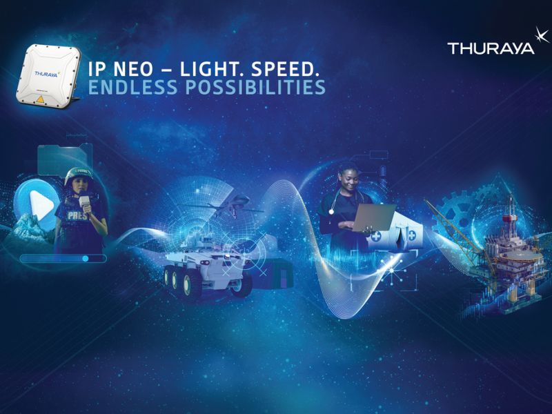 Thuraya unveils groundbreaking next generation IP NEO terminal developed in collaboration with Cobham Satcom