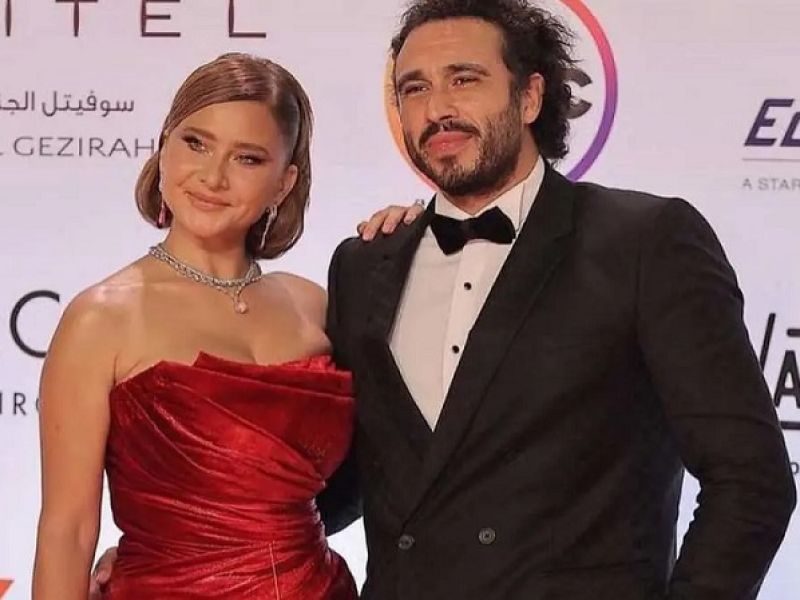 نيللي كريم و هشام عاشور 