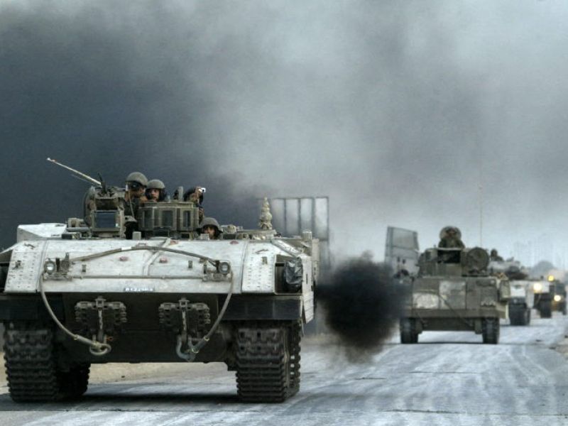 israeli tanks in Philadelphi corridor