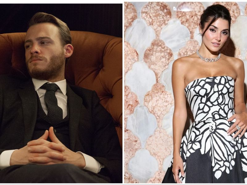 Turkish stars Hande Erçel and Kerem Bürsin