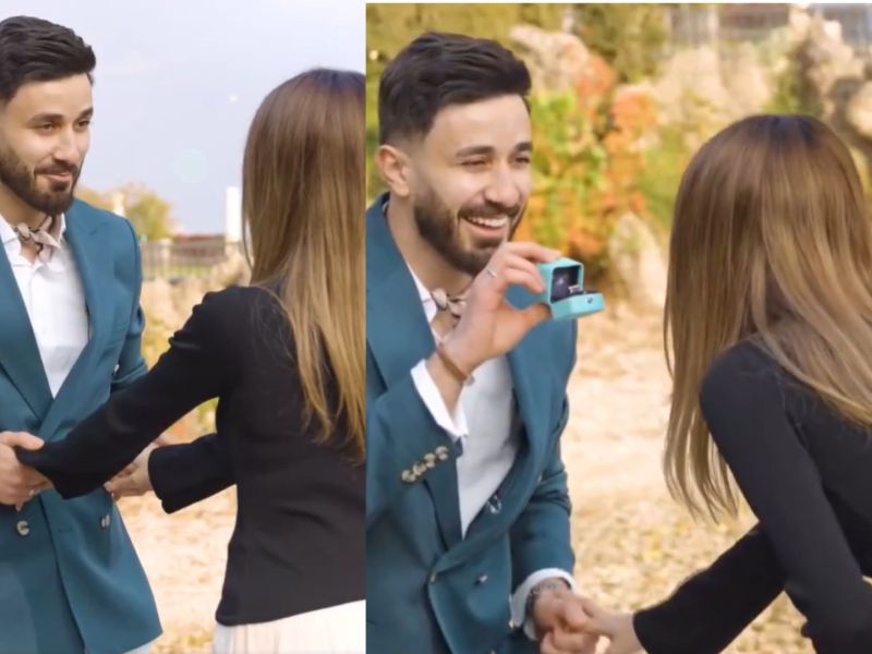أسامة مروة يعلن خطوبته من شيرين بيوتي بفيديو مؤثر 