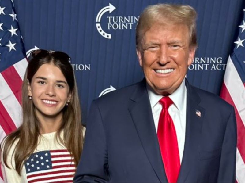Kai Trump and Donald Trump