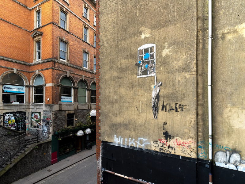 Banksy mural boosts Bristol property value by $1M