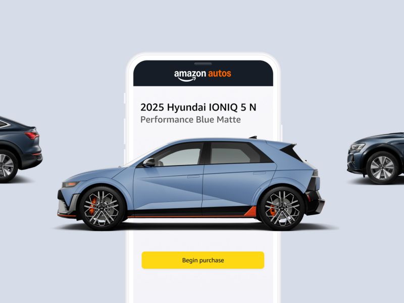 Amazon now offers cars for online purchase, launches Amazon Auto